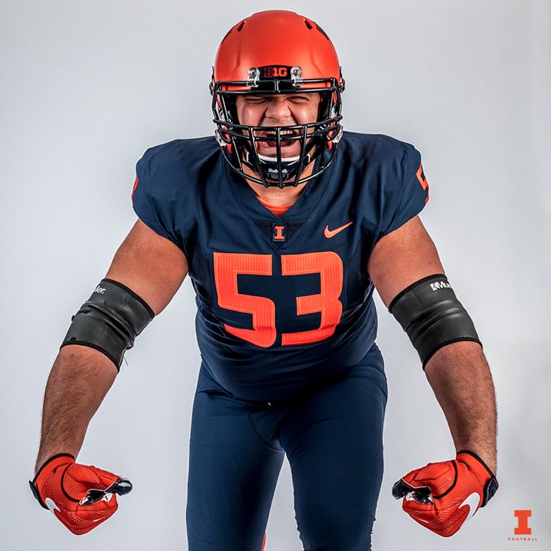 illinois football jersey