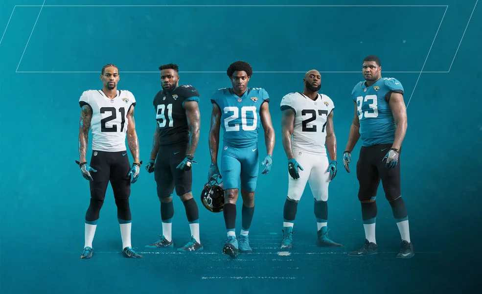 The Jaguars New Uniforms