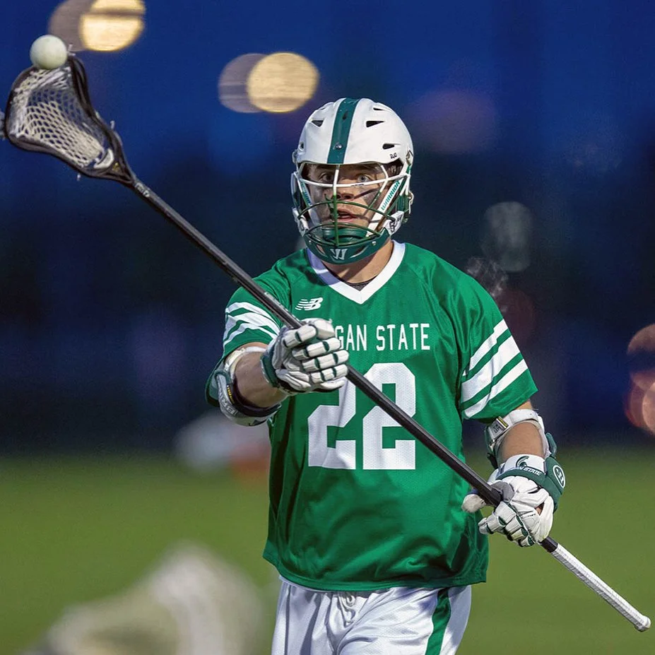 Michigan State Lacrosse Throwback Uniforms — UNISWAG