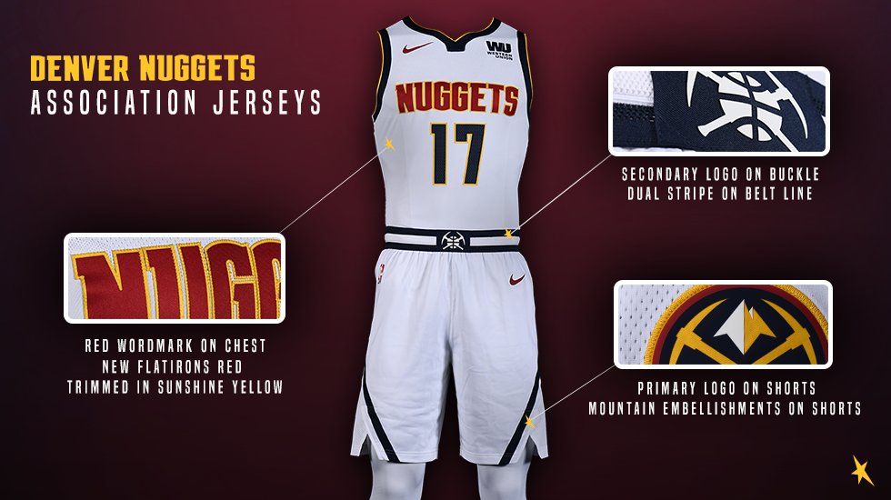 Denver Nuggets switch to navy with new uniforms – SportsLogos.Net News