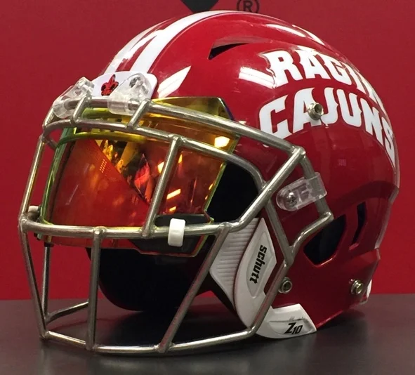 2018 Ragin Cajuns Football Helmet