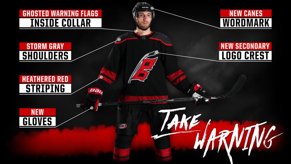 Carolina Hurricanes Unveil New Black Third Uniform – SportsLogos