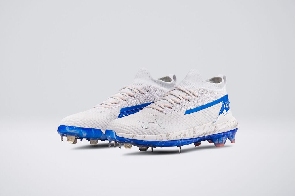 white bryce harper cleats