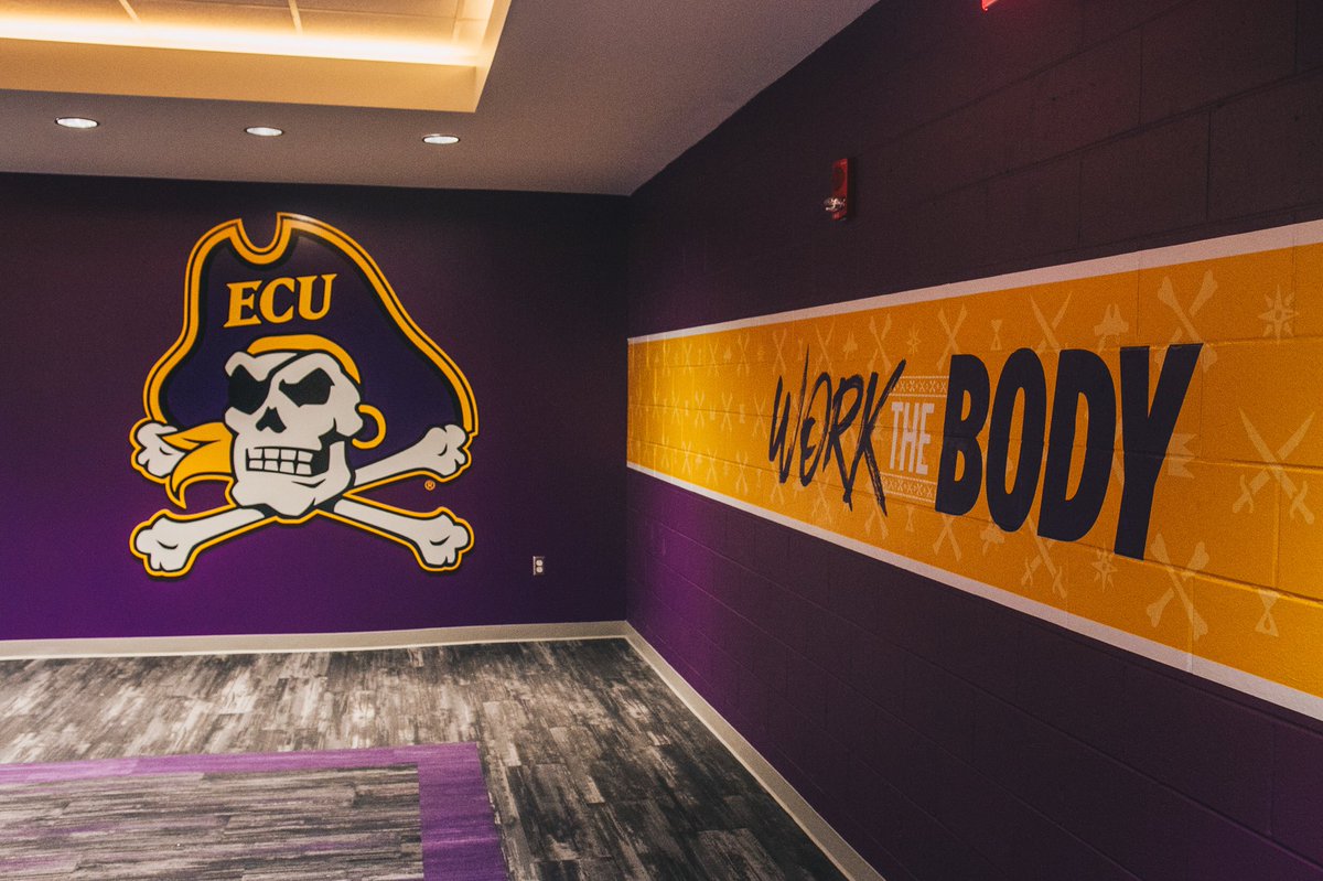 New ECU Football Locker Room