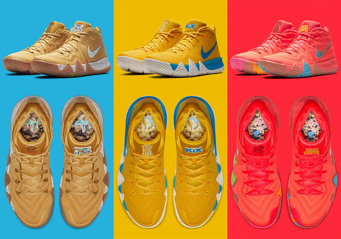 Kyrie 4s "Cereal Pack" Shoes