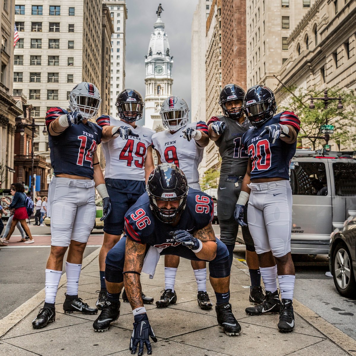 New Penn Football Uniforms