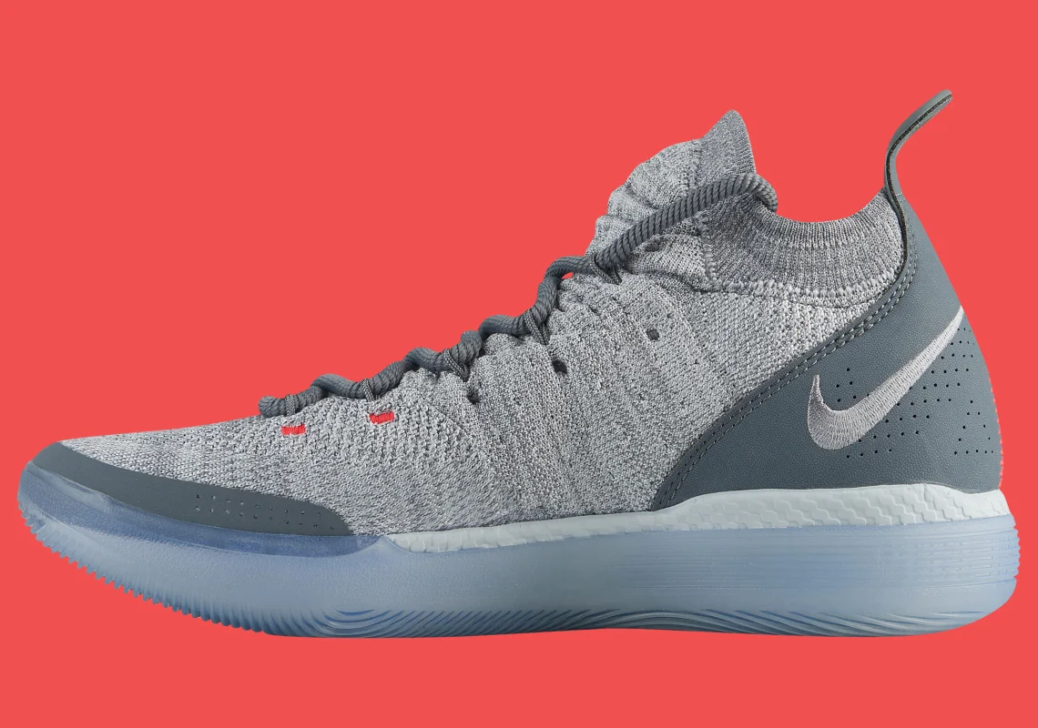 kd 11 cool grey on feet
