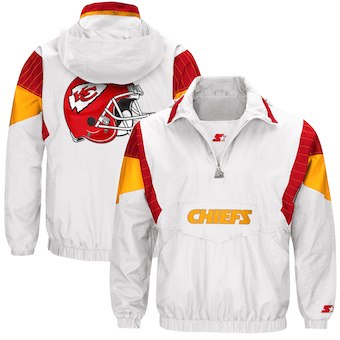 chiefs pullover starter jacket