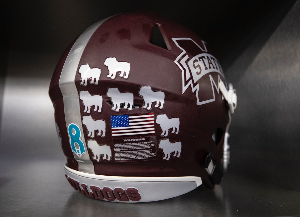 Mississippi State Special Helmets