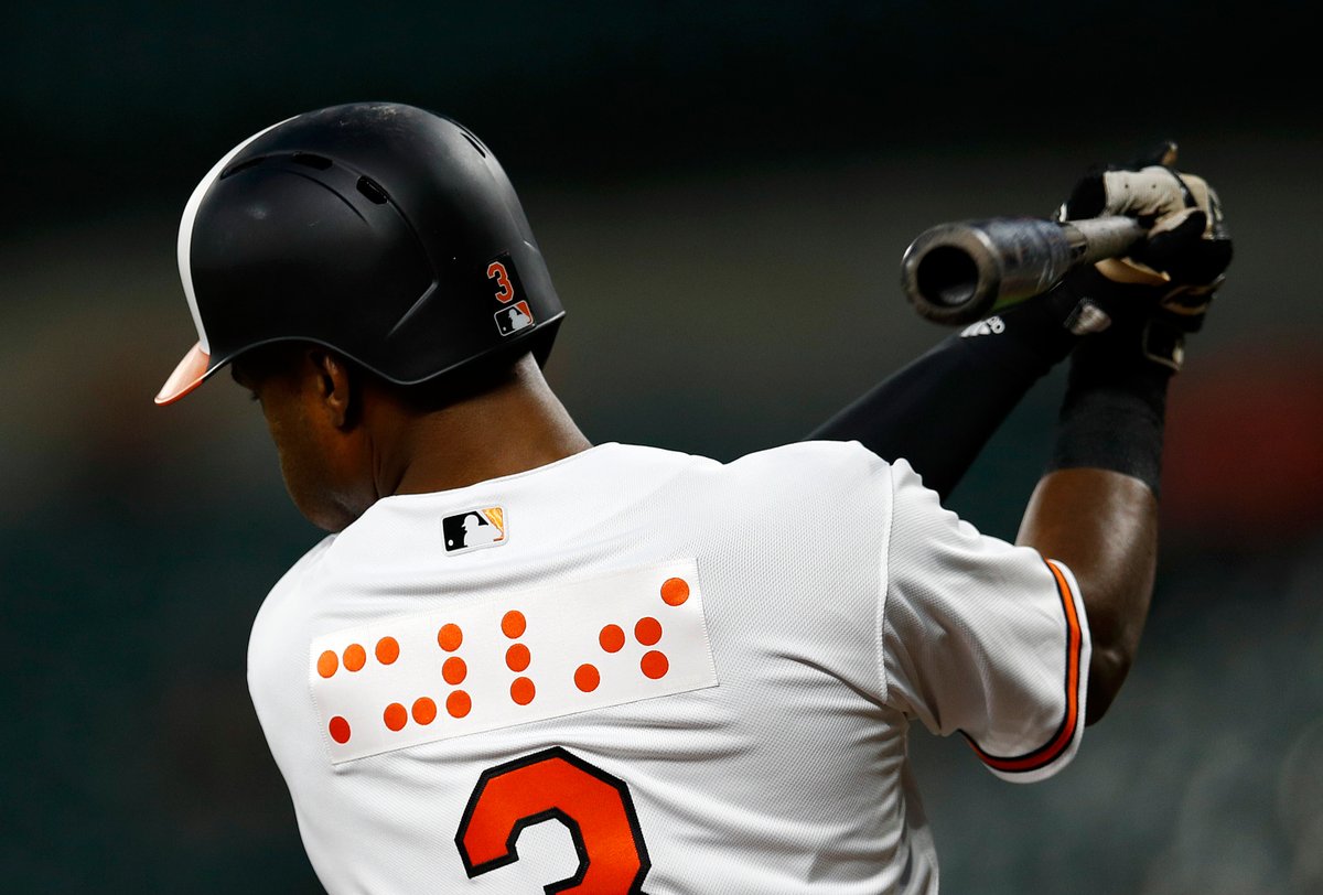 Orioles Braille Jerseys — UNISWAG