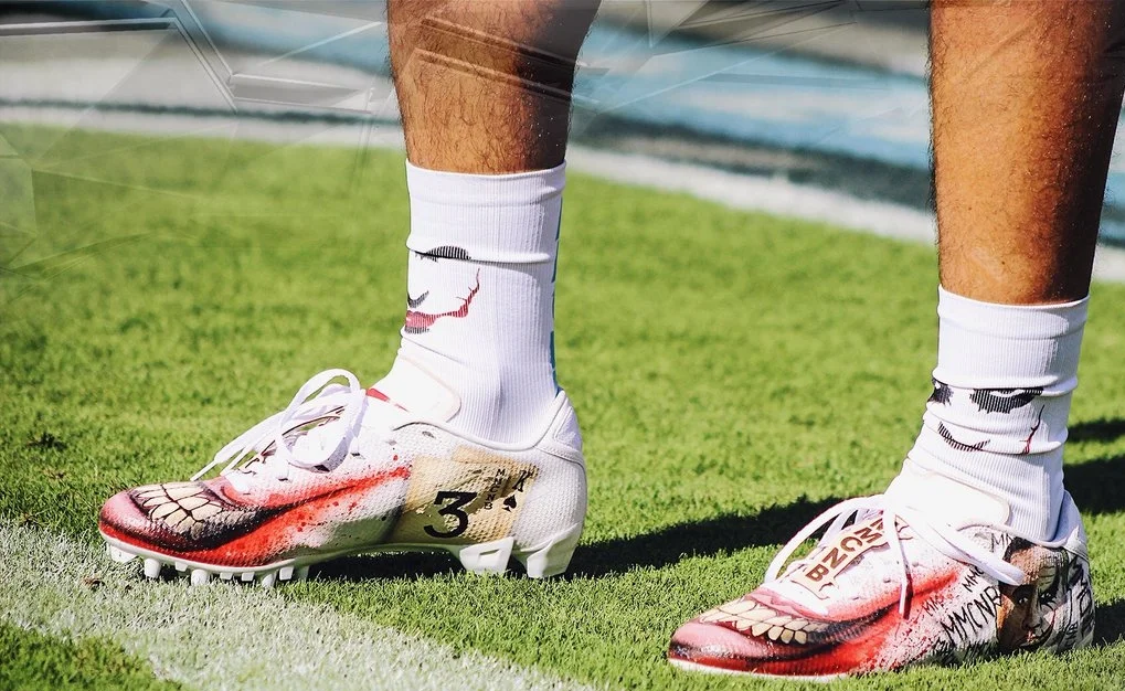 Titans DBs Custom Joker Cleats