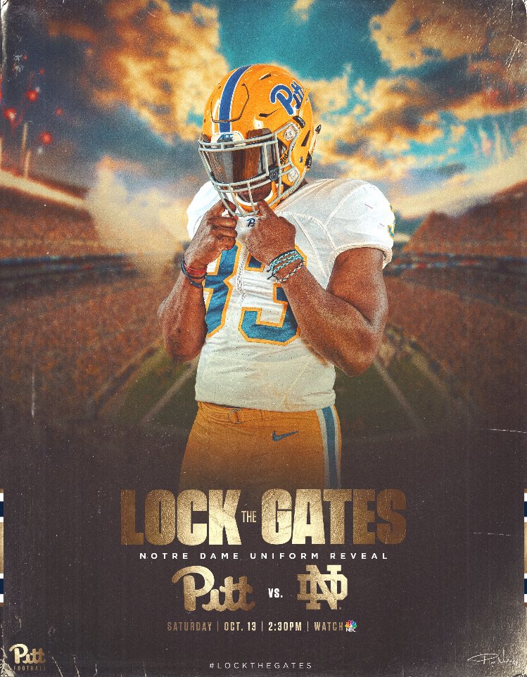 Pitt White Throwback Unis