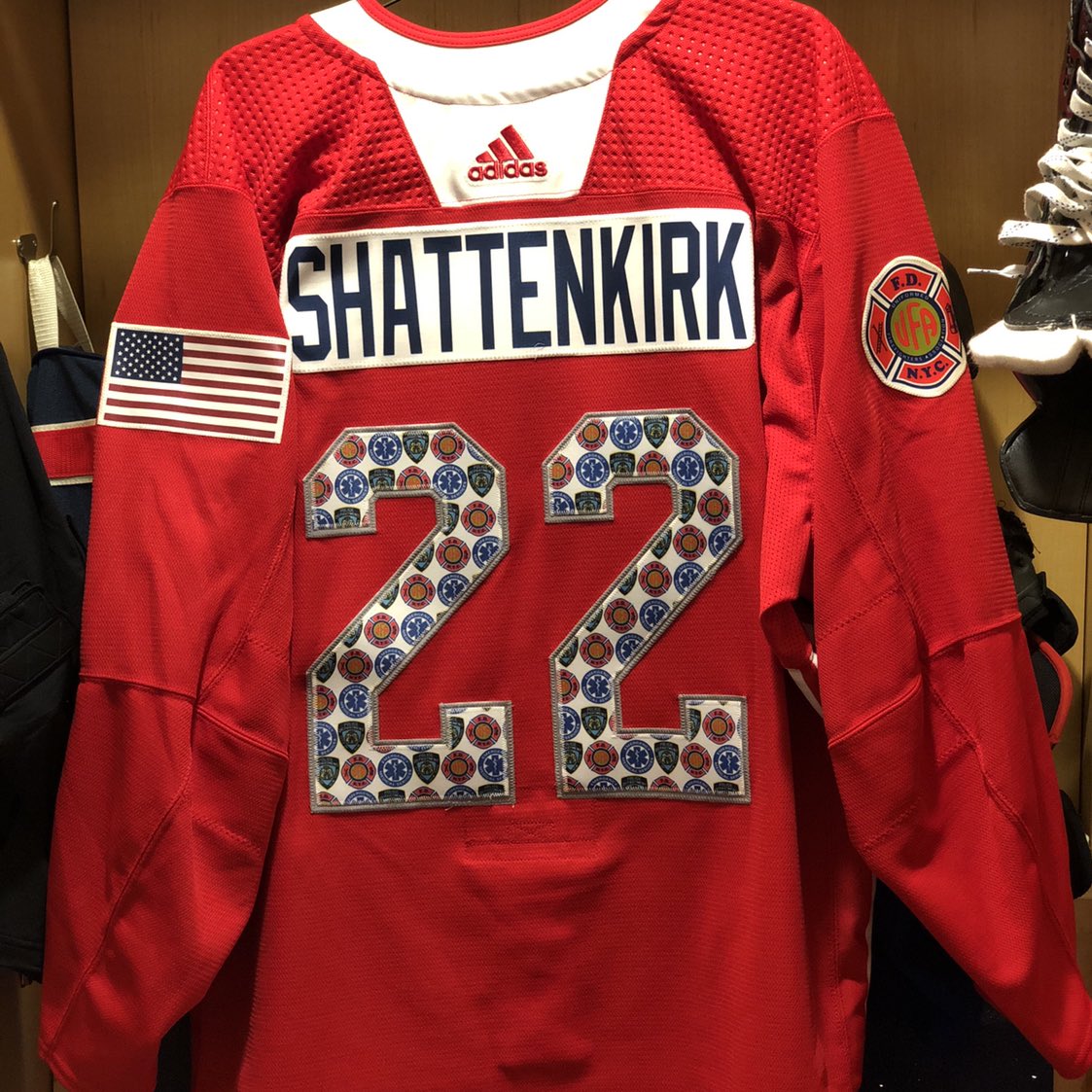 ny rangers first responders jersey