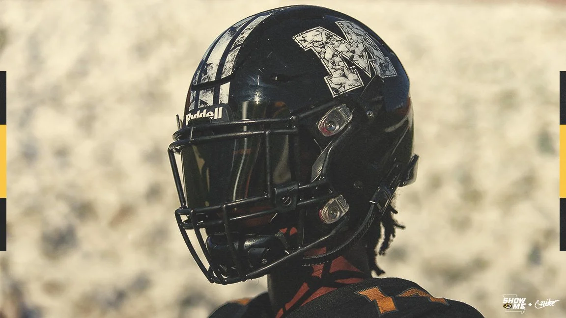 Missouri Rock Block M Helmets