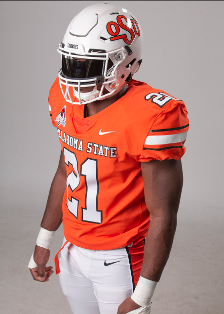 Oklahoma State Cowboys throwback soccer jersey