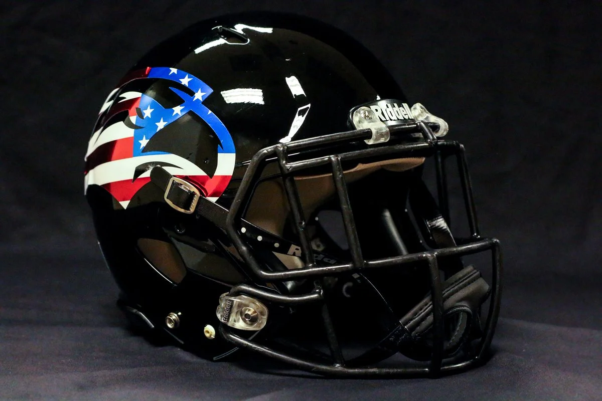 Southern Miss Military Appreciation Helmets