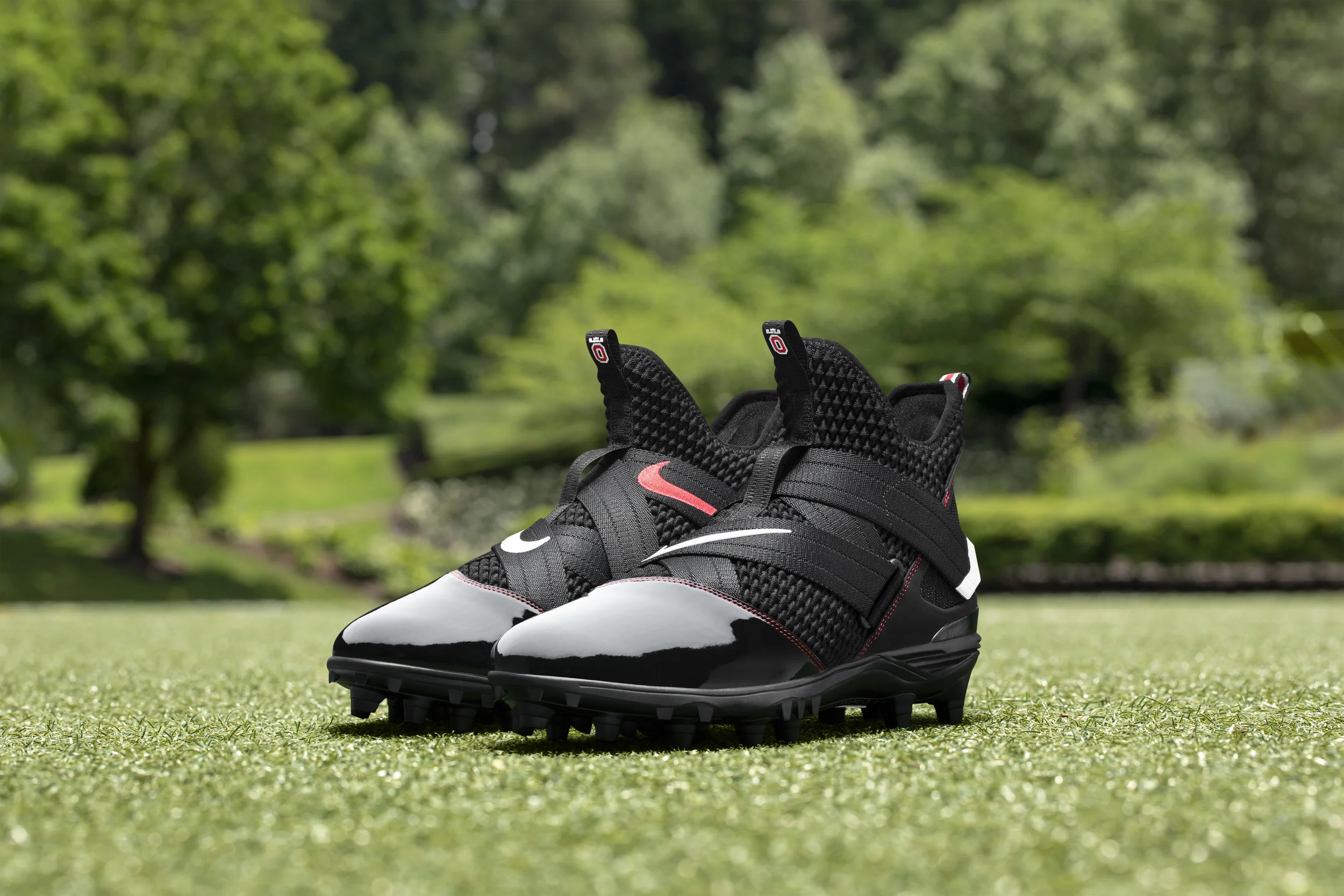 Ohio State's LeBron Solider XII Strike Cleats