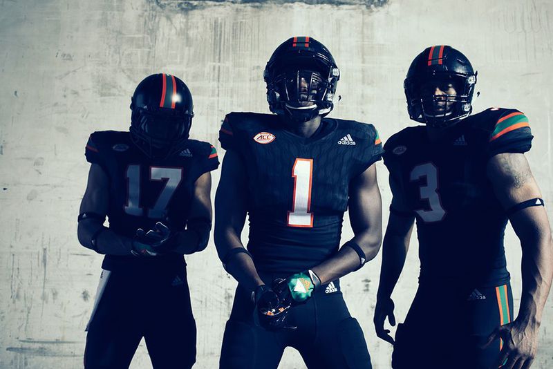 Miami Hurricanes 2023 'Miami Nights' Uniform — UNISWAG