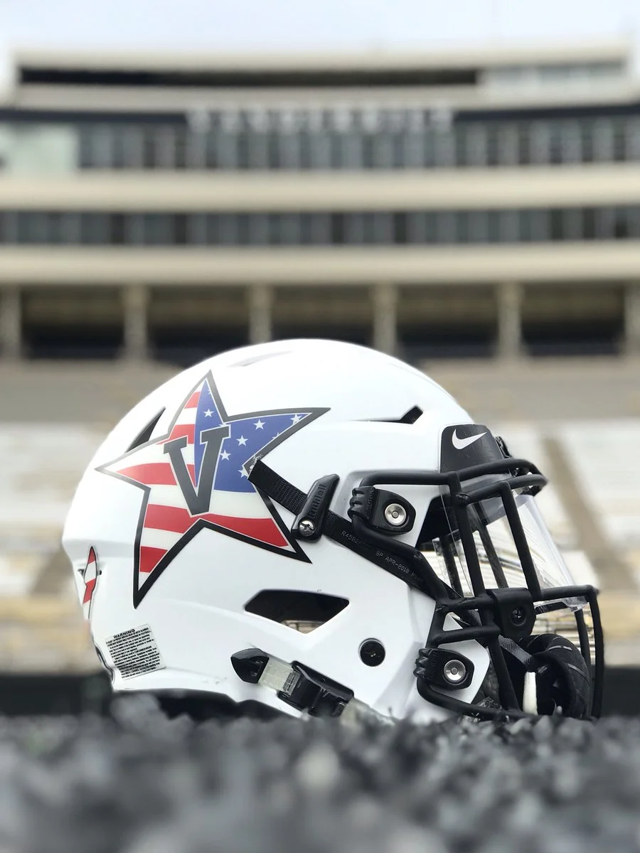 Vanderbilt Salute to Service Helmets