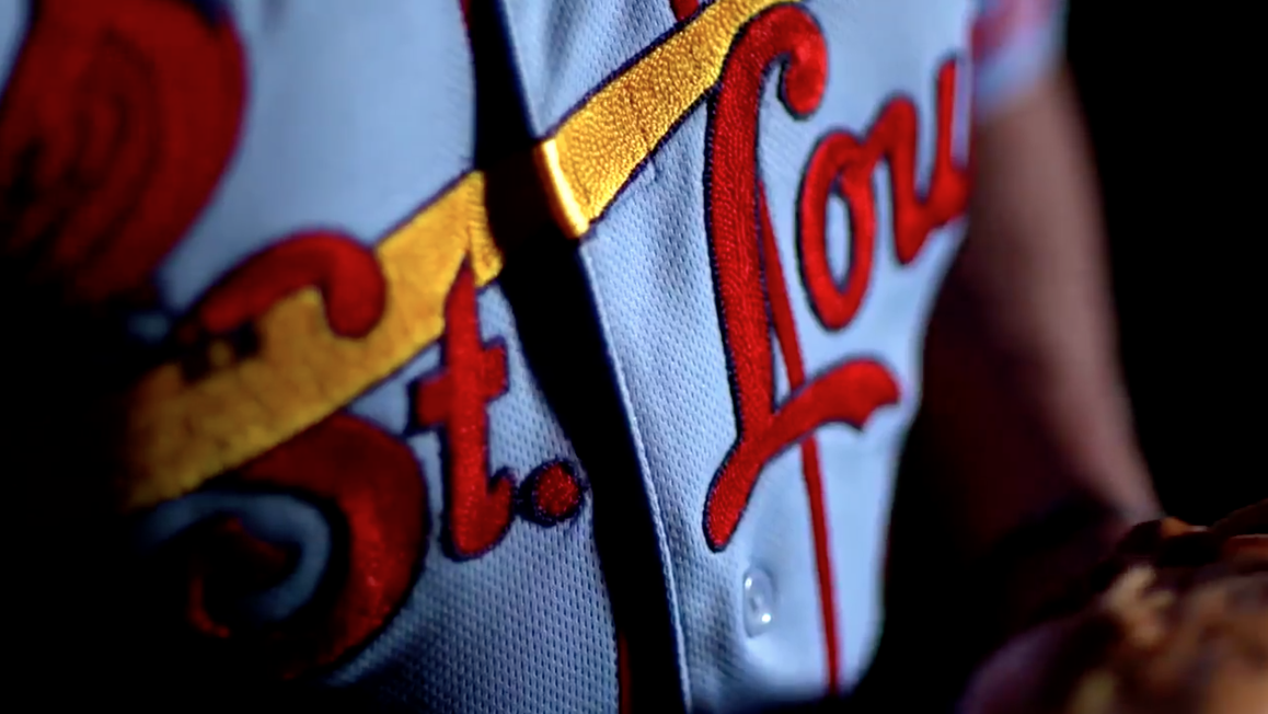 St. Louis Cardinals Powder Blue Throwback Uniform