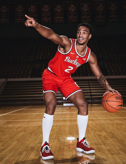 ohio state basketball retro jersey