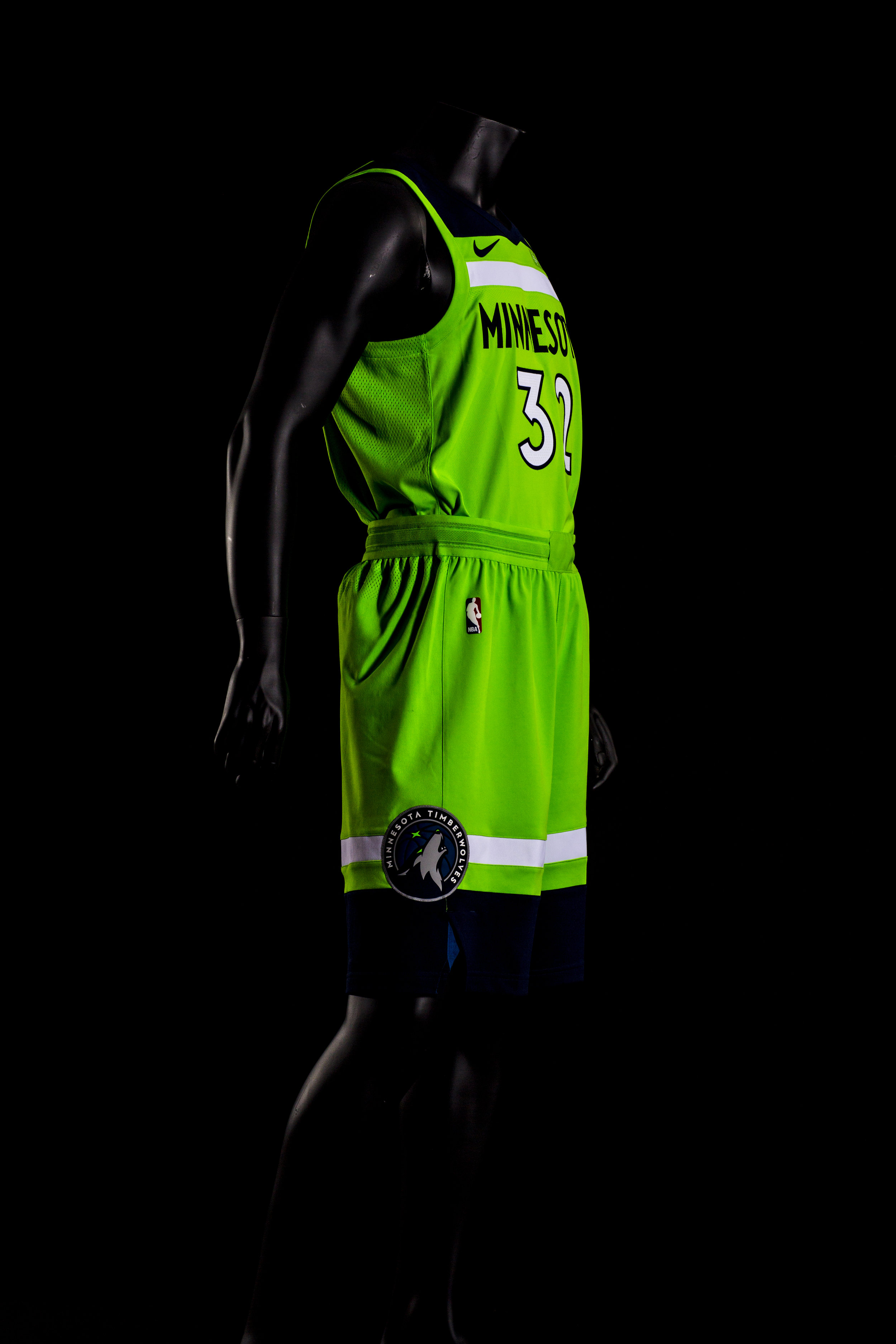 timberwolves neon jersey