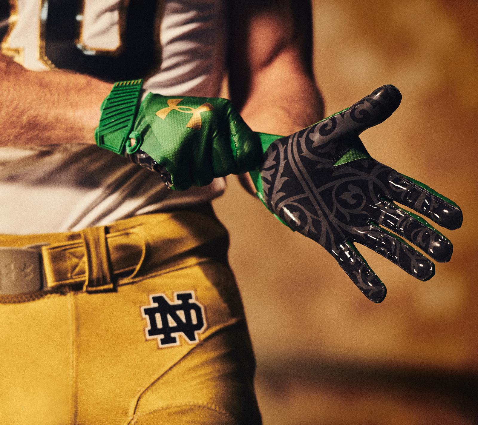 notre dame rush 4 gold jersey