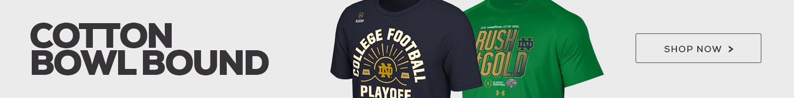 notre dame rush 4 gold jersey