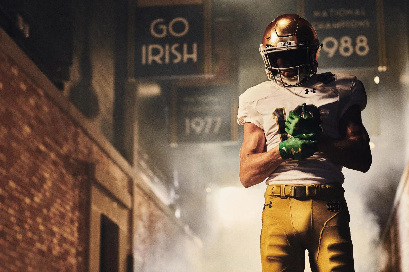 Notre Dame 'Rush 4 Gold' Playoff Uniform