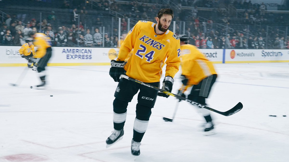 LA Kings on X: It's @RamsNFL Night at the LA Kings game. Bid now on the  warmup jerseys to benefit @LAKingsCare:    / X