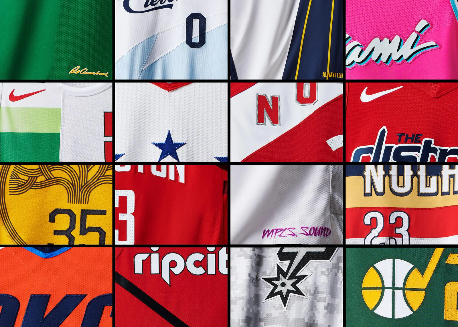 NBA 'Earned Edition' Uniforms