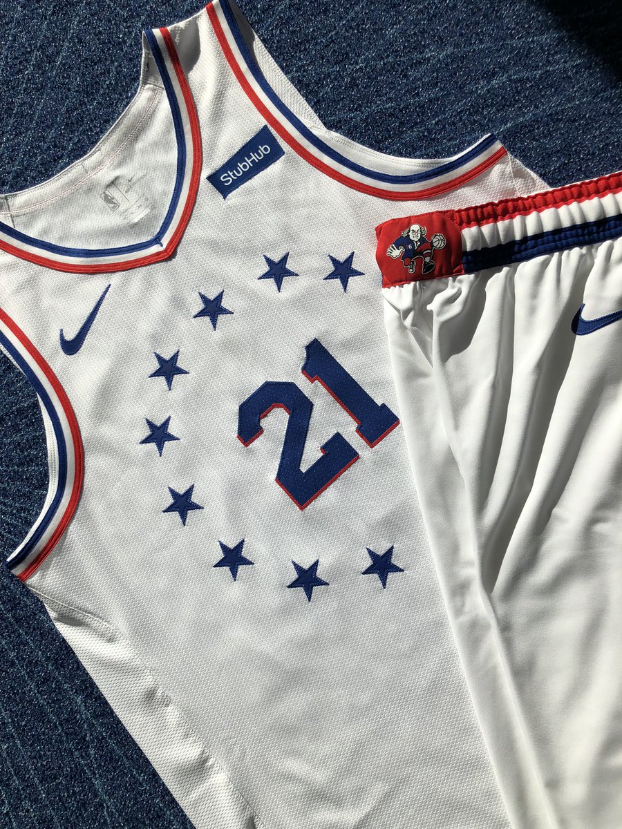 76ers 'Earned Edition' Uniform — UNISWAG