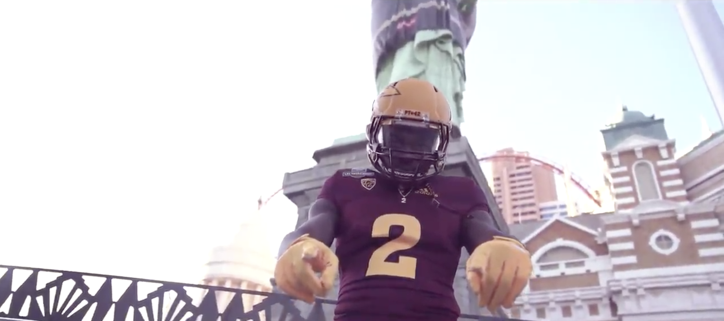 Arizona State Las Vegas Bowl Uniform