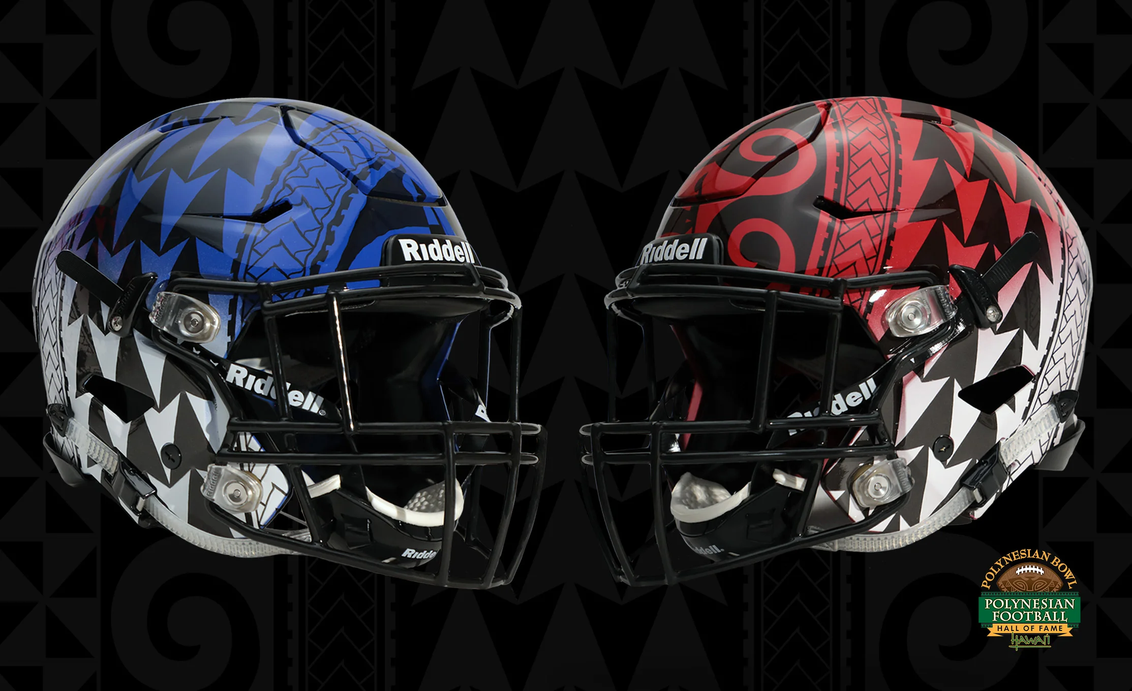 2019 Polynesian Bowl Helmets