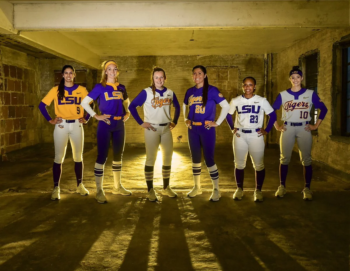 New LSU Softball Uniforms