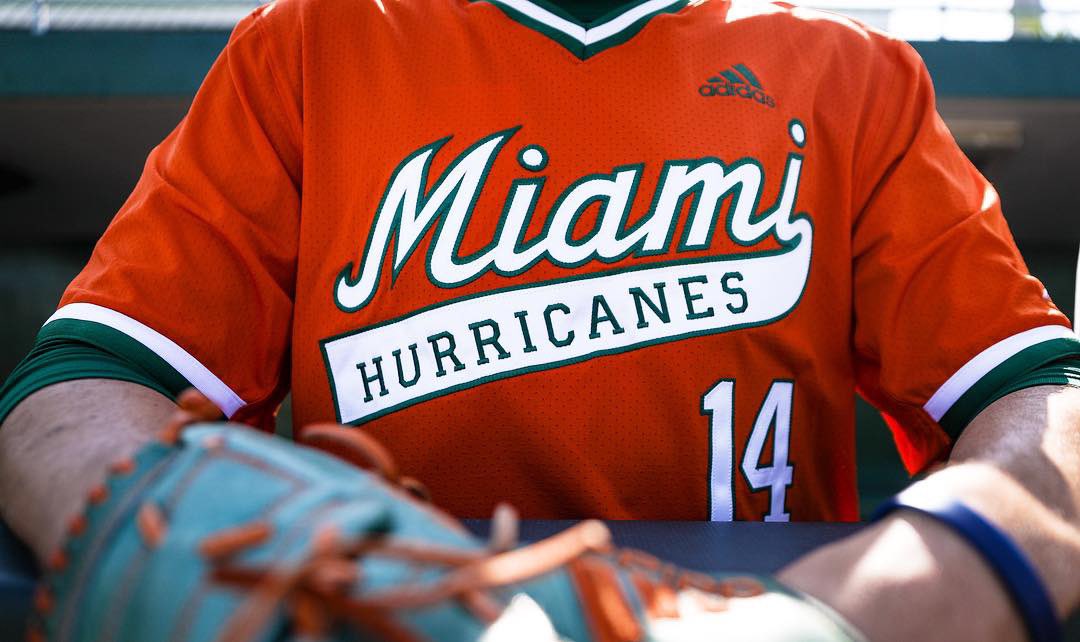 miami hurricanes throwback jersey