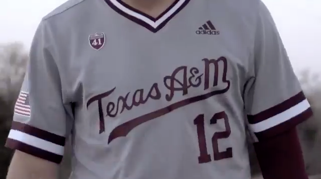 Texas A&M Baseball New Uniforms — UNISWAG