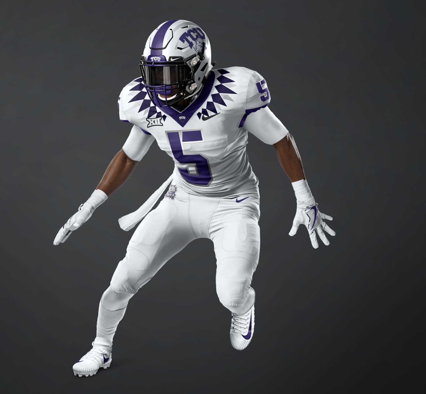 all white football jersey