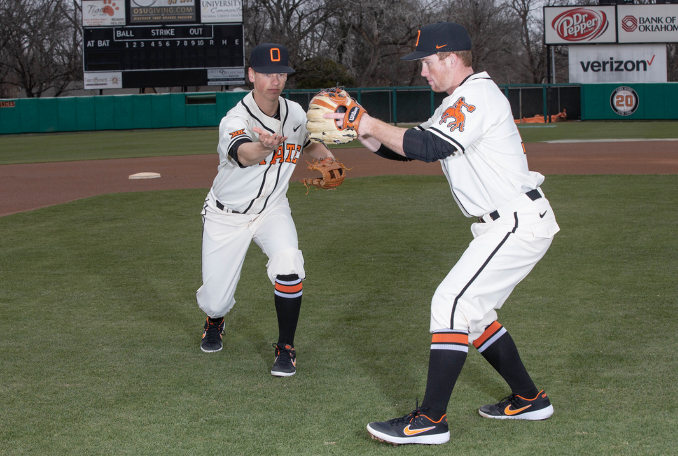 Oklahoma State Baseball Throwback Uniform — UNISWAG