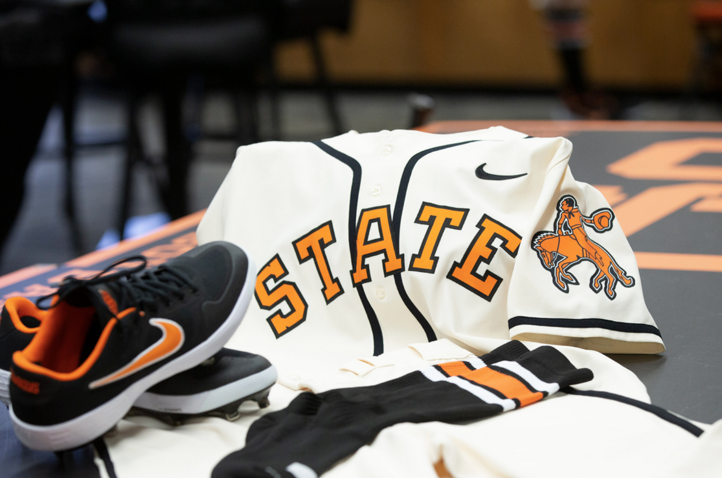 Oklahoma State Baseball Throwback Uniform