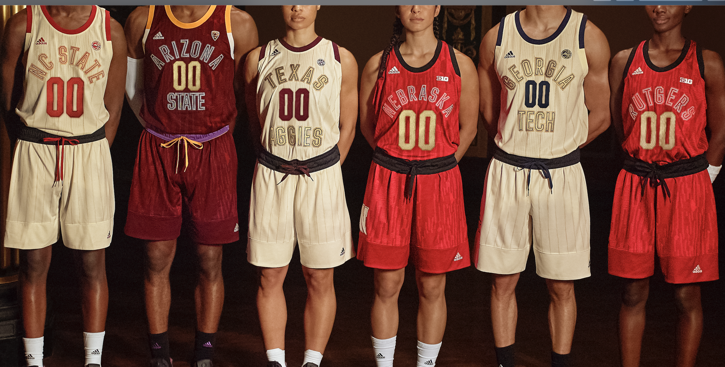 adidas Introduces College Basketball Uniforms to Honor Black History Month  