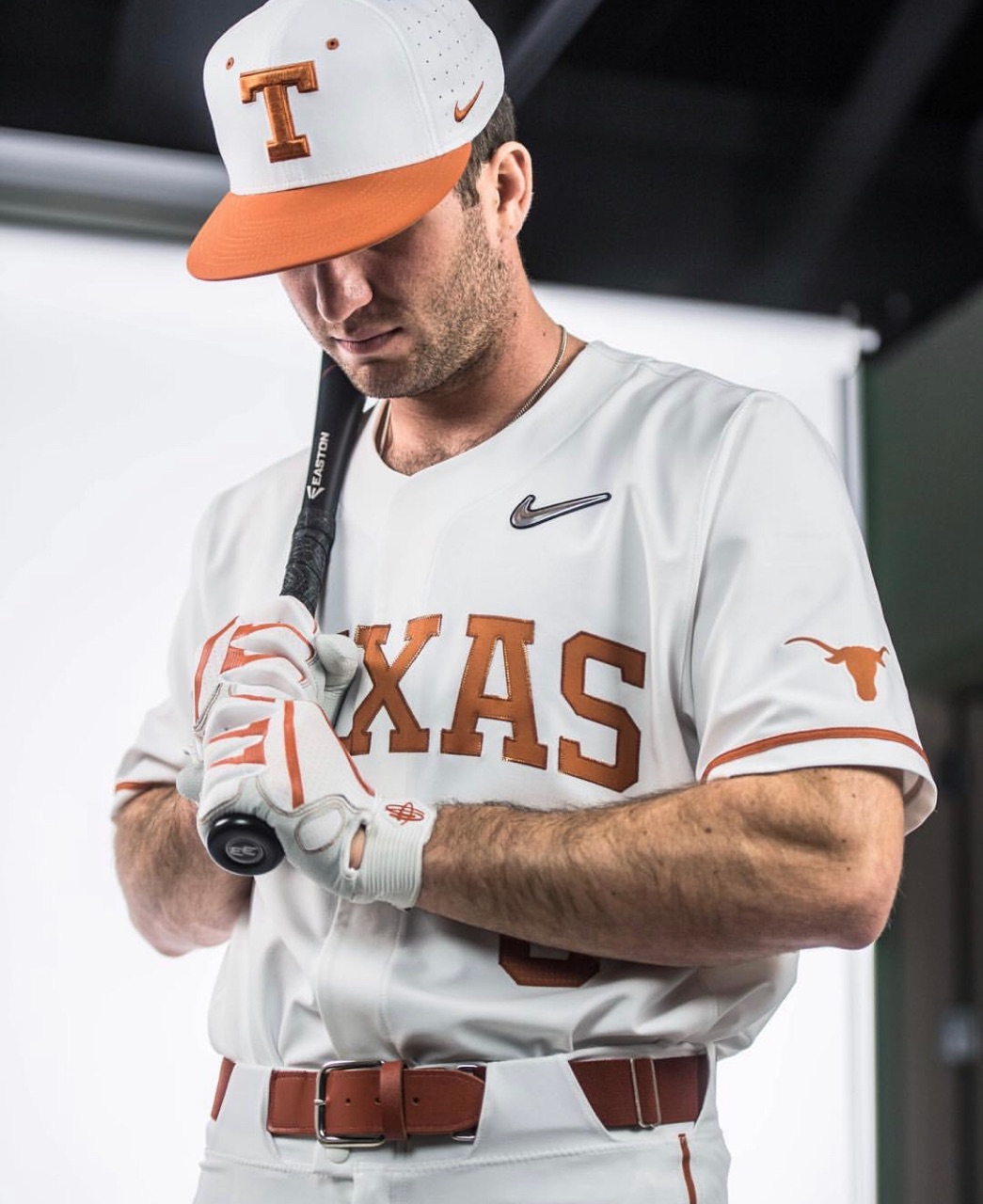 Texas Baseball White Uniform — UNISWAG