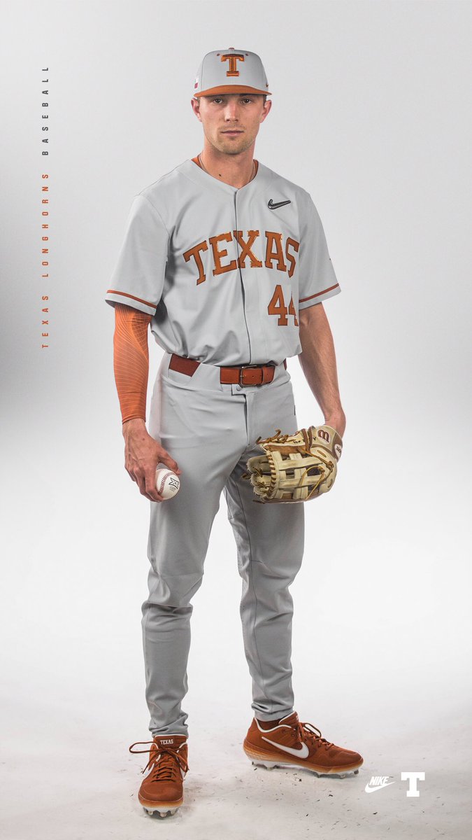 Texas Baseball White Uniform — UNISWAG