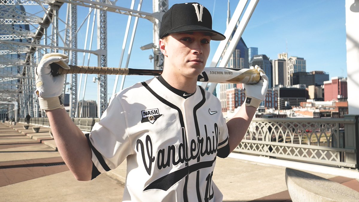 vanderbilt baseball uniforms pinstripes