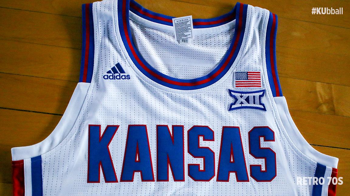 KU basketball to pull out retro uniforms for Senior Night