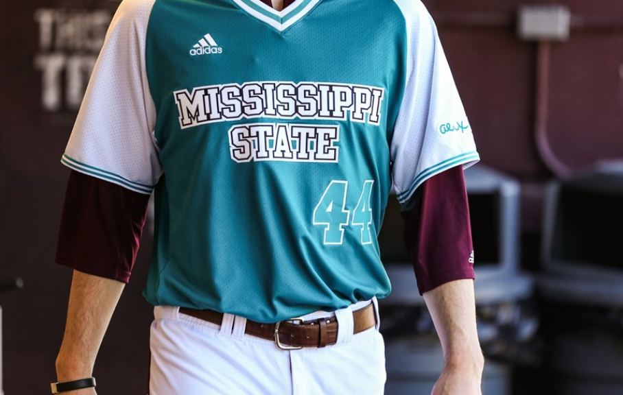 msu baseball jersey