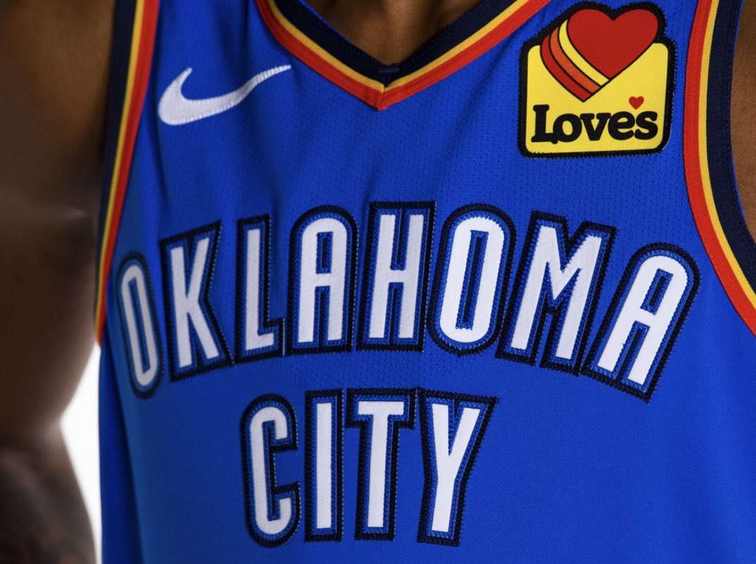 OKC Thunder Jersey Patch — UNISWAG