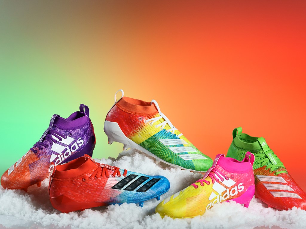 adidas rainbow cleats cheap online