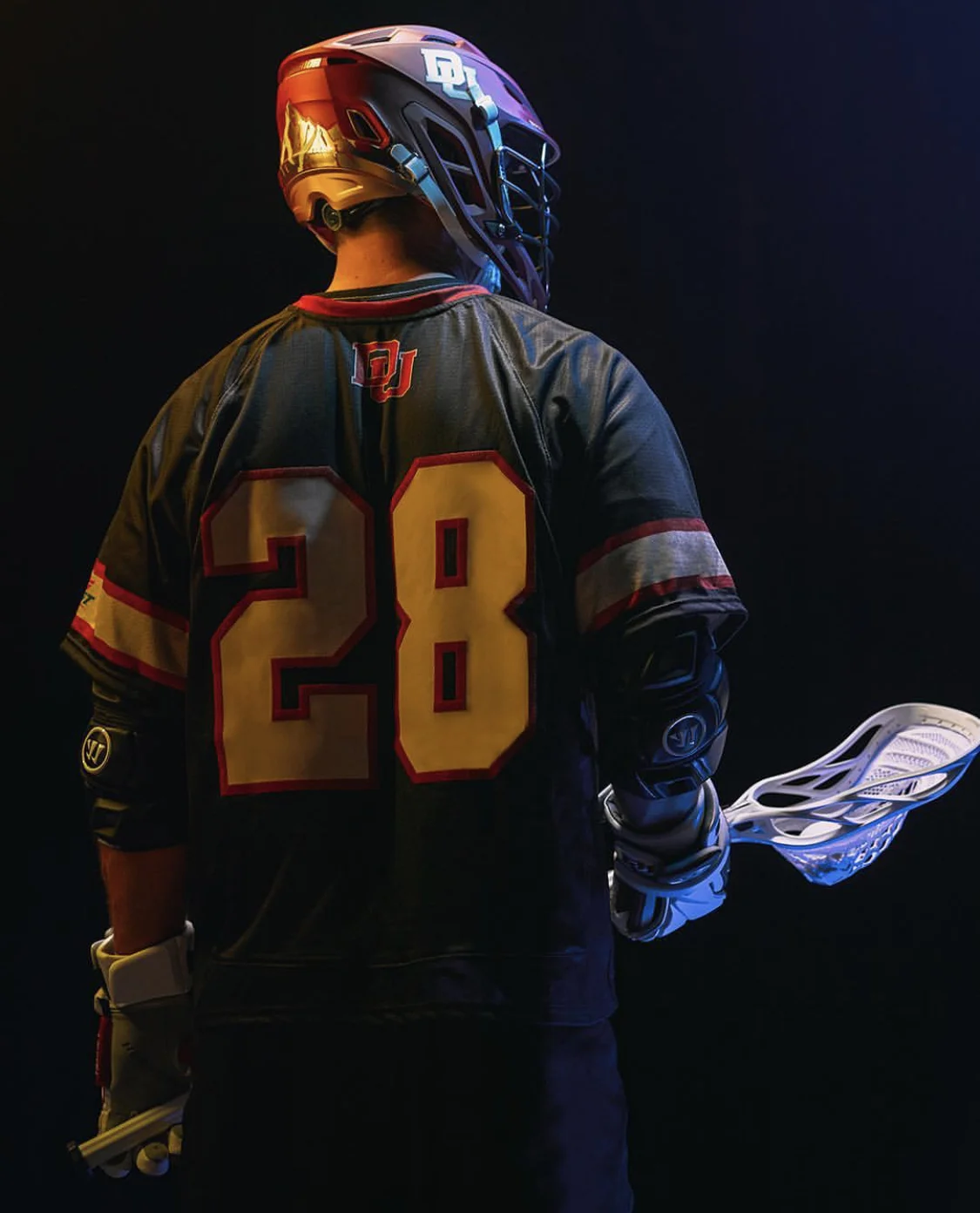 Denver Lacrosse Black Jersey — UNISWAG