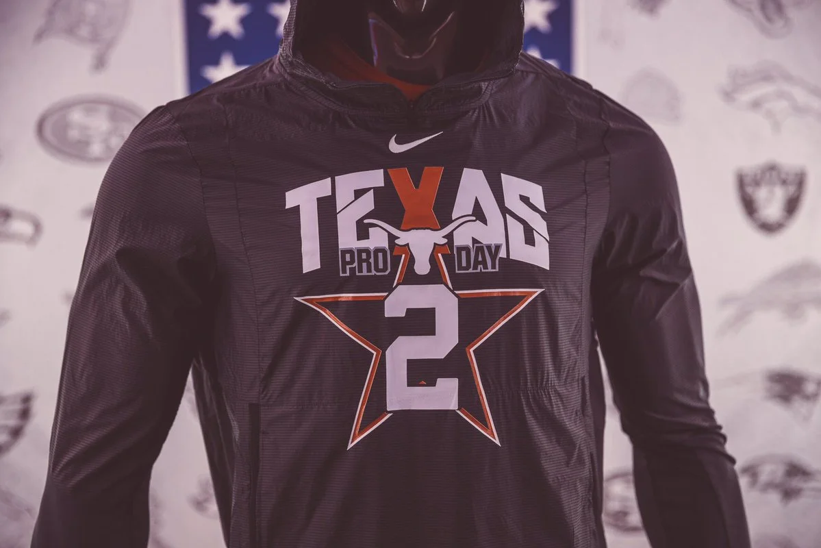 Texas Longhorns Pro Day Swag